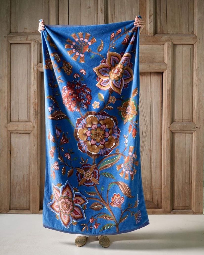 Strandtuch Viva La Vida Blau