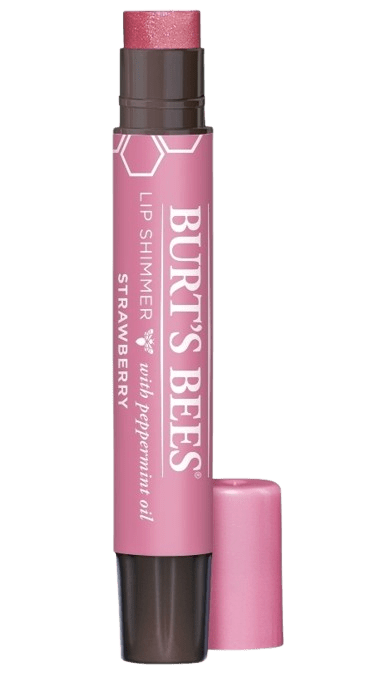 Lip Shimmer Strawberry Burt`s Bees Lip Shimmers Strawberry ohne Hintergrund