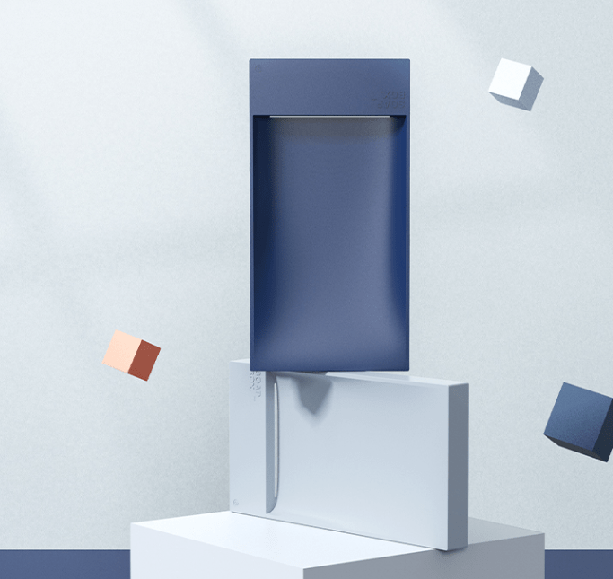 Design-Seifenablage Grau