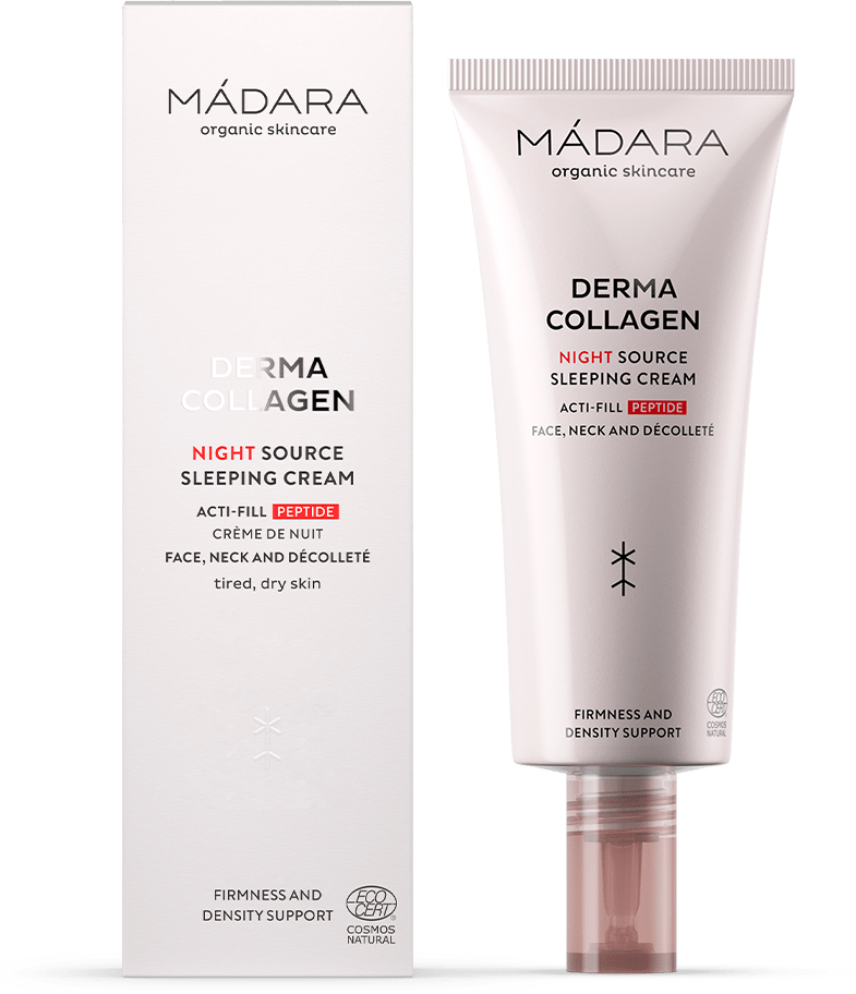 Night Source Nachtcreme Madara Derma Collagen Night Sourcing Nachtcreme ohne Hintergrund