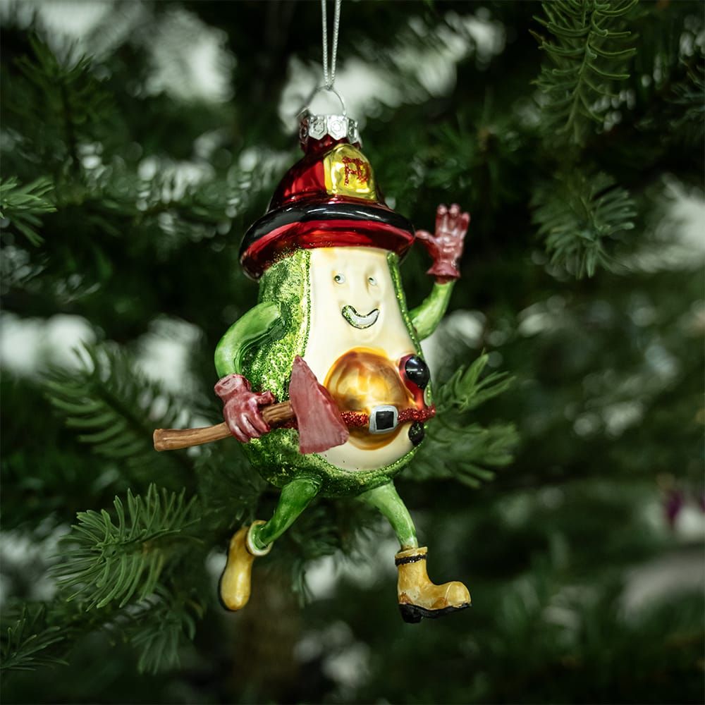 Anhänger Feuerwehr-Avocado