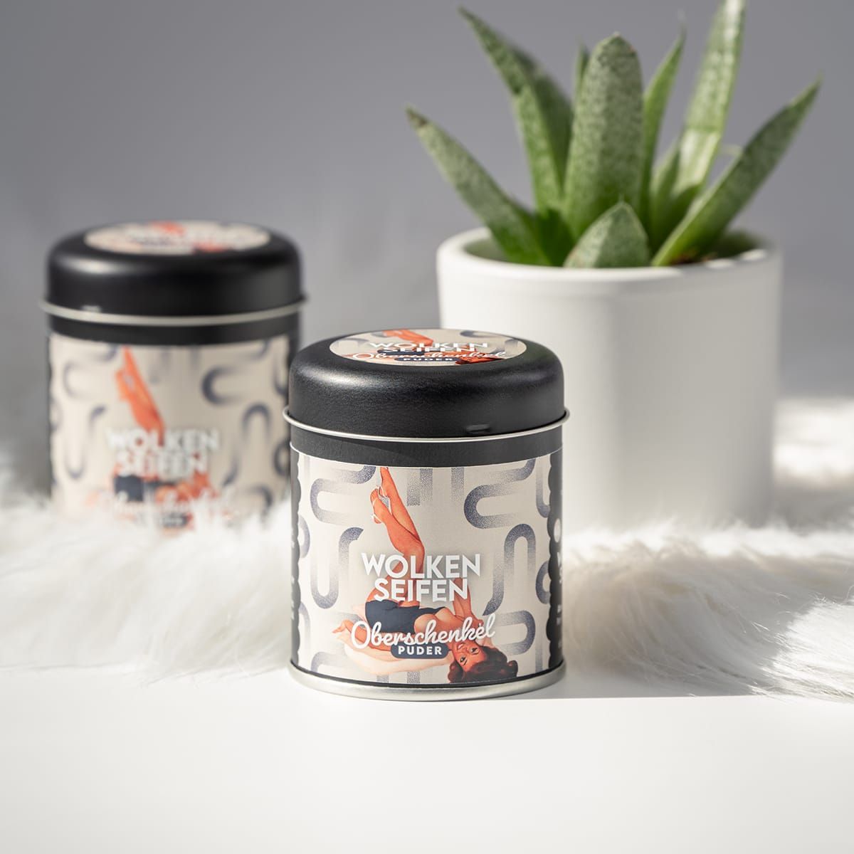 Oberschenkel-Puder Oberschenkel-Puder