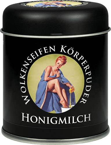 Körperpuder Honigmilch Streudose Wolkenseifen Körperpuder Honigmilch Streudose