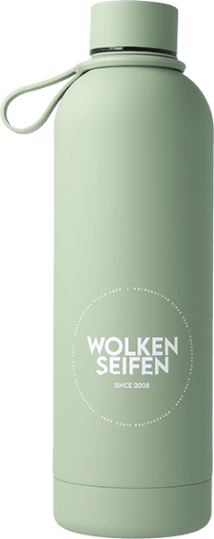 Wolkenseifen Edelstahl Trinkflasche 750 ml