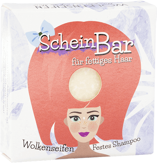 Festes Shampoo Schein-Bar Wolkenseifen Festes Shampoo Schein-Bar ohne Hintergrund