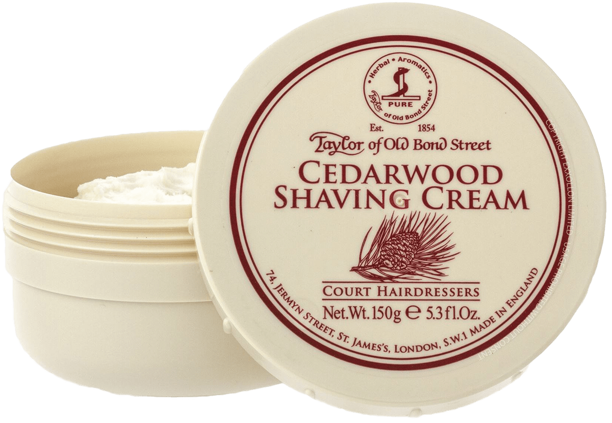 Rasiercreme Zedernholz Taylor of old Bond Street Rasiercreme Zedernholz ohne Hintergrund