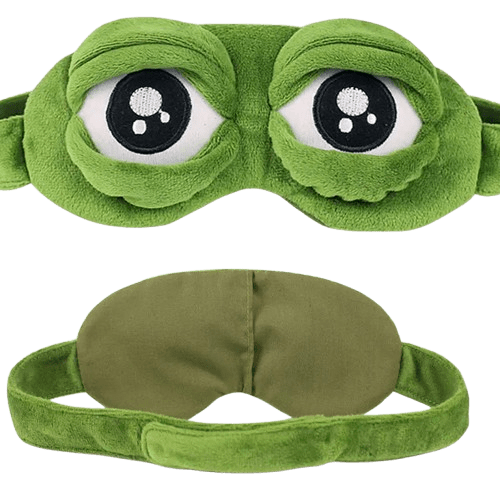 Schlafmaske Froschaugen Schlafmaske Froschaugen