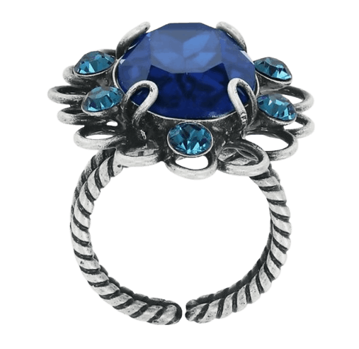Gem Rocks Ring Blau Gem Rocks Ring Blau