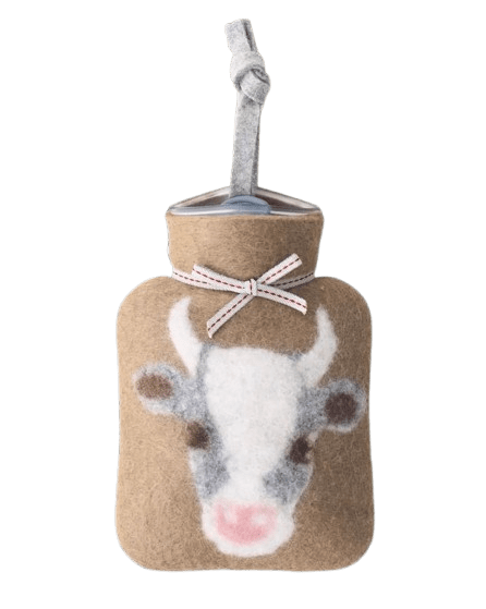 Mini-Wärmflasche Kuh