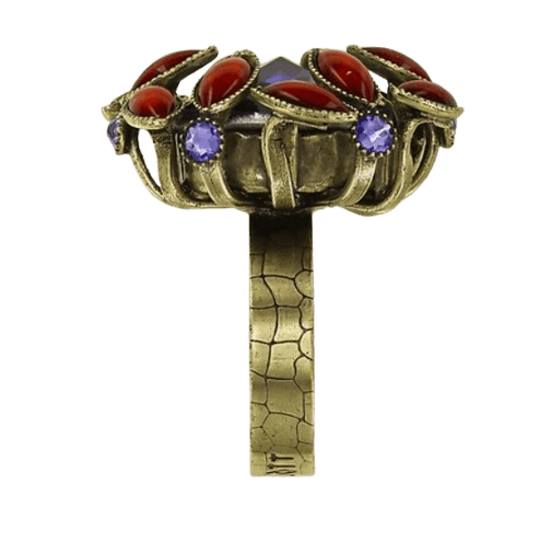 Alien Anemone Ring Rot-Lila Alien Anemone Ring Rot-Lila