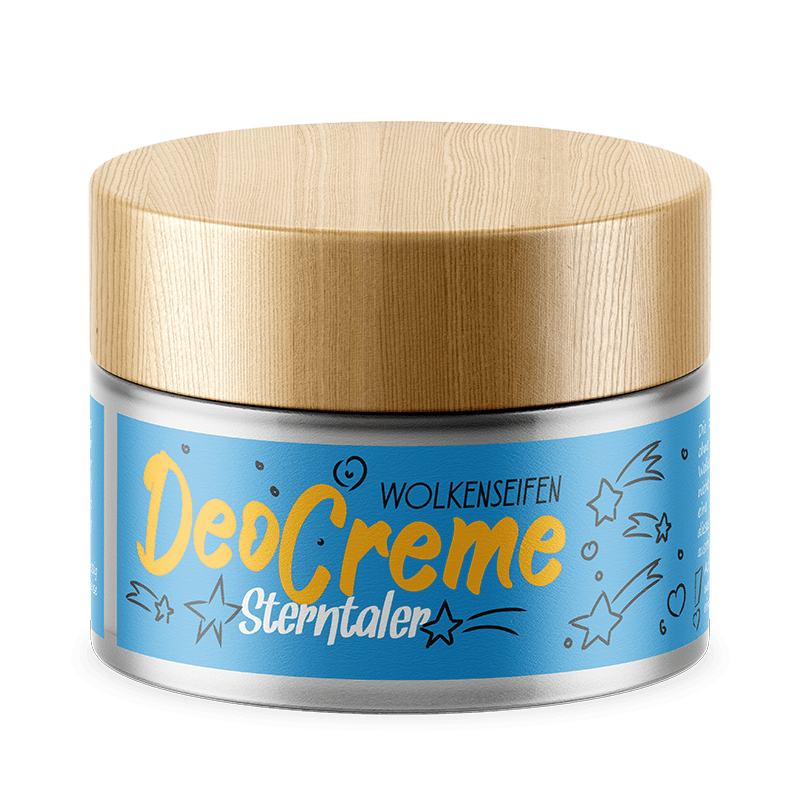Deocreme Sterntaler Glastiegel Deocreme Sterntaler Glastiegel ohne Hintergrund