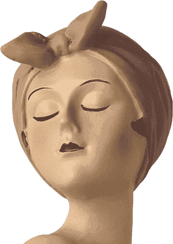 Pinup liegend altrosa Pinup liegend altrosa