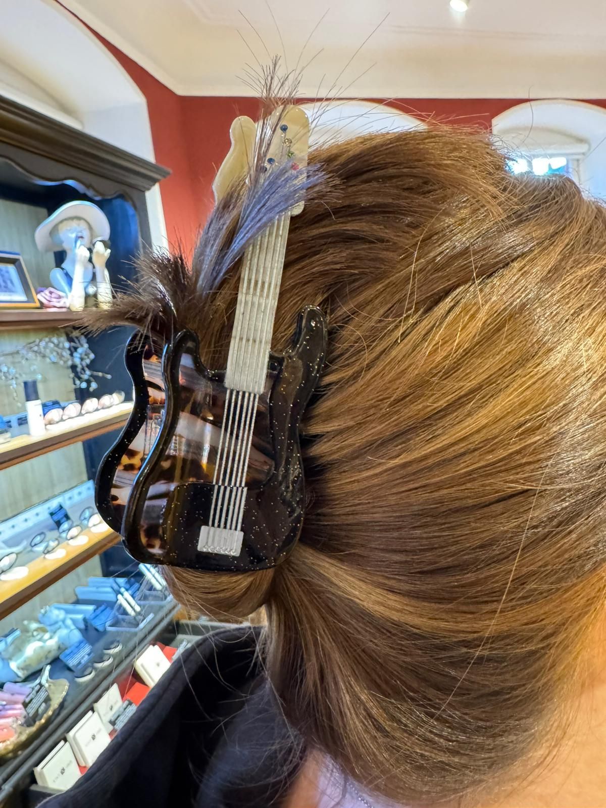 Haarkralle Gitarre Haarkralle Gitarre