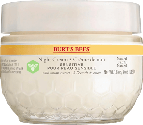 Sensitiv Night Cream Burt`s Bees Sensitiv Night Cream ohne Hintergrund