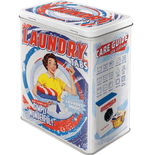 Geschenkdose Laundry Tabs Geschenkdose Laundry Tabs