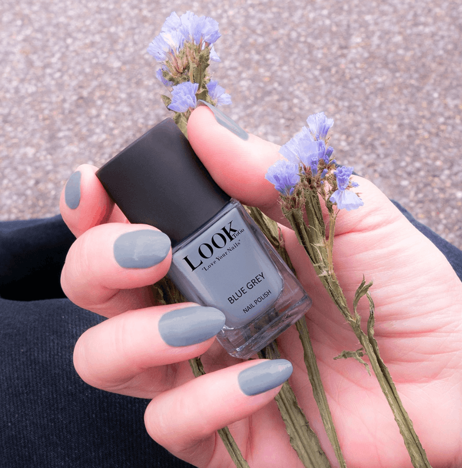 Nagellack Blue Grey Nagellack Blue Grey