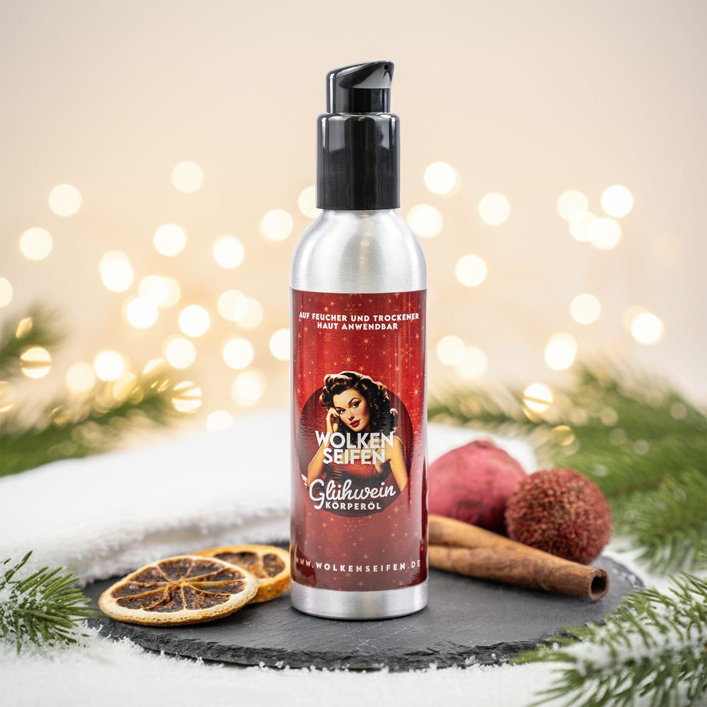Körperöl Glühwein