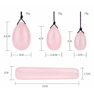 Yoni-Eier Massage Set Yoni-Eier Massage Set