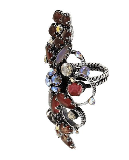 Twisted Flower Ring Braun Twisted Flower Ring Braun
