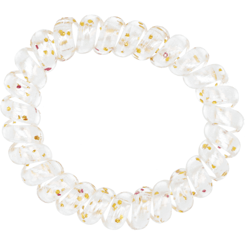 Spiral-Haargummis Gelb-Mix