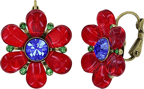 Daisy Love Ohrring Rot Daisy Love Ohrring Rot