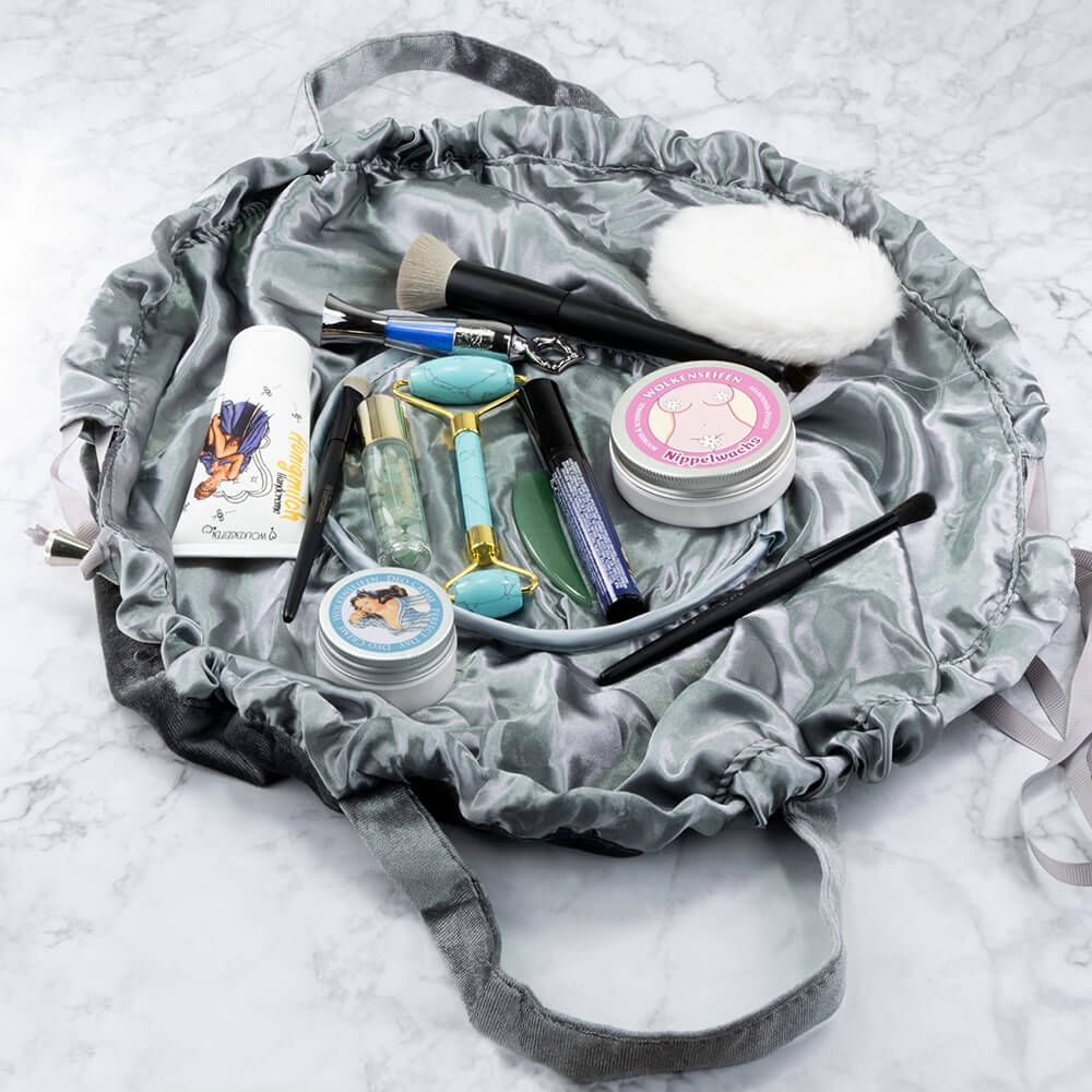 Kosmetikbeutel Steingrau Kosmetikbeutel Steingrau