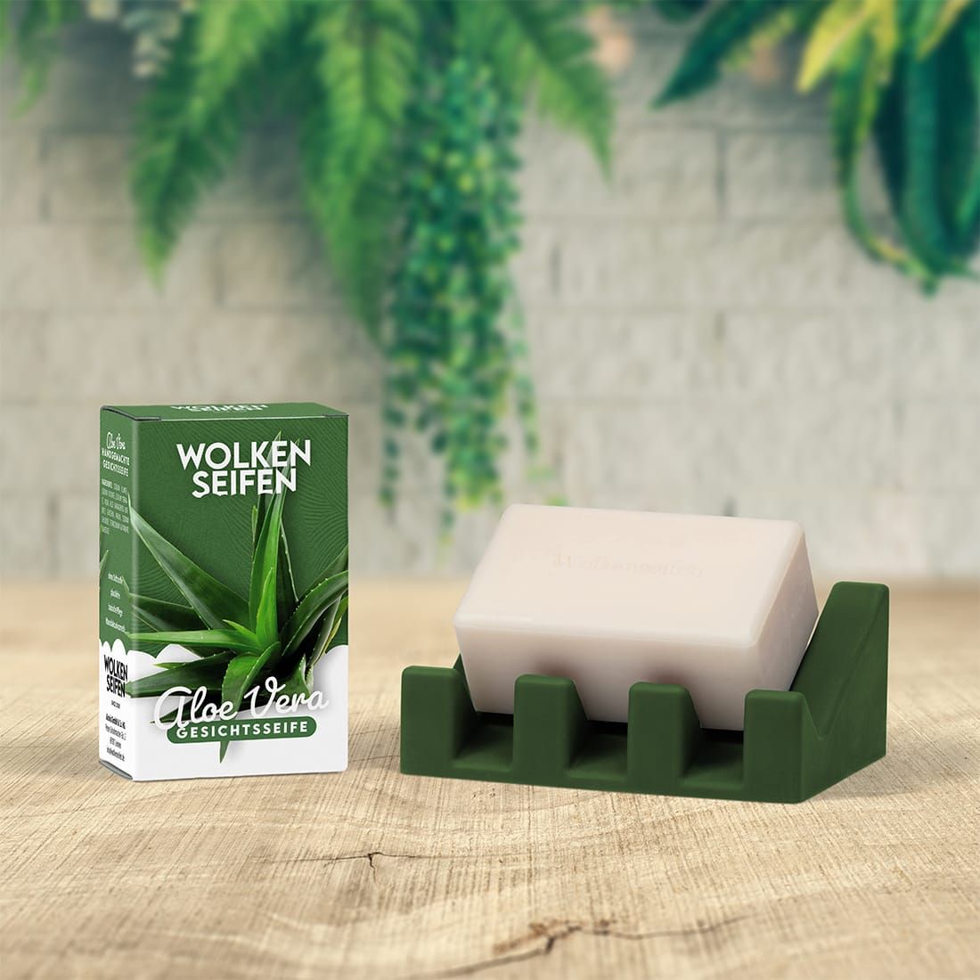 Wolkenseife Aloe Vera mit Tonerde Wolkenseife Aloe Vera mit Tonerde