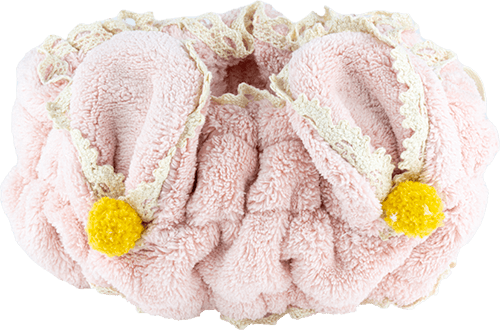 Haarband Hasenohren Rosa Make-Up-Haarband Hasenohren ohne Hintergrund