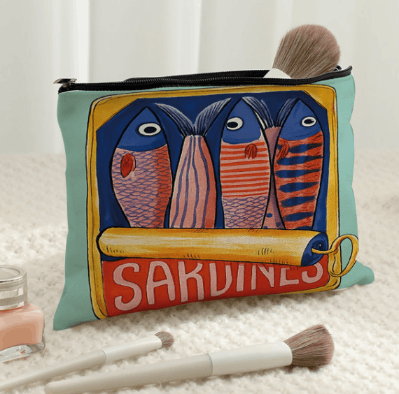 Kosmetiktasche Sardine Kosmetiktasche Sardine