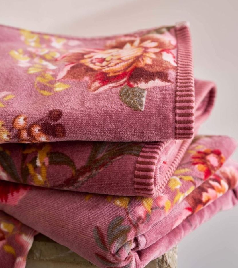 Gästehandtuch Secret Garden Pink