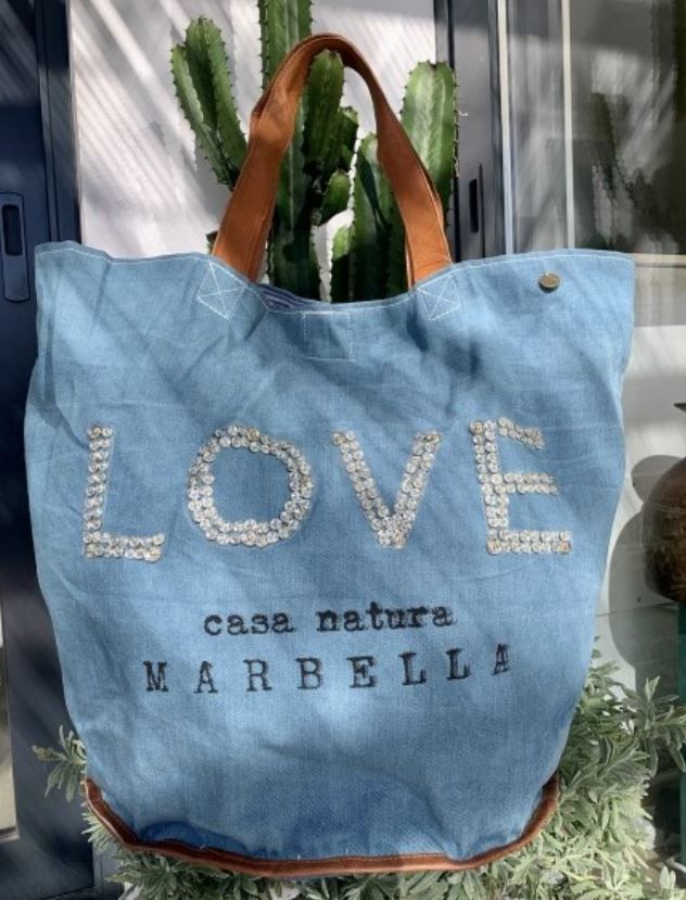 Segeltuchtasche Denim Kobe