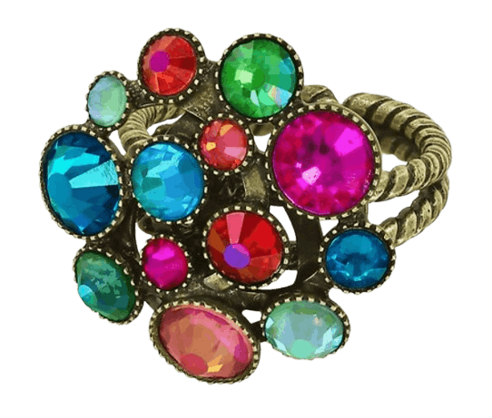 Shopping Drops Ring Multi Shopping Drops Ring Multi