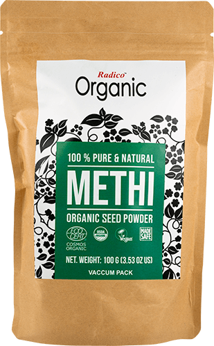 Methi Powder Radico - Methi Powder ohne Hintergrund