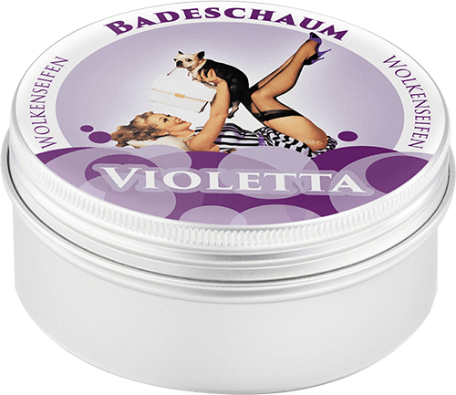 Badeschaum Violetta Wolkenseifen Badeschaum Violetta