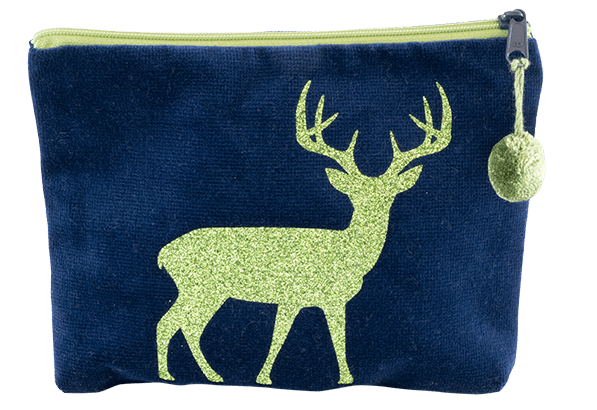 Tasche-HD groß Hirsch Samt-Kosmetiktasche Dreams ohne Hintergrund