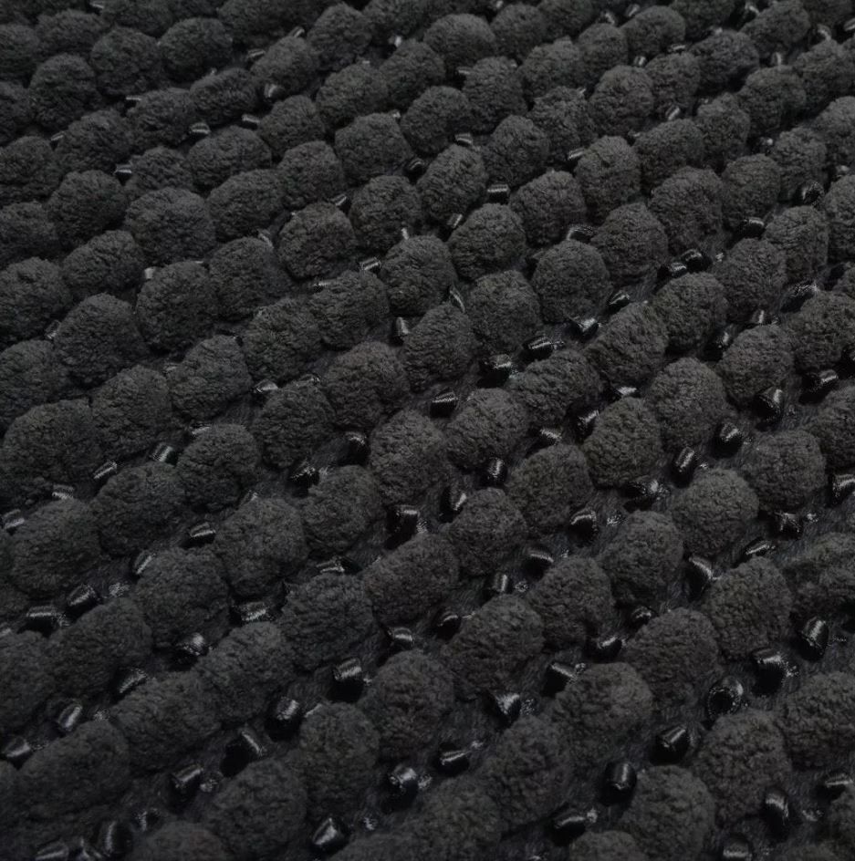 Fluffige, weiche Bommel-Badematte