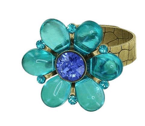Daisy Love Ring Petrol Daisy Love Ring Petrol