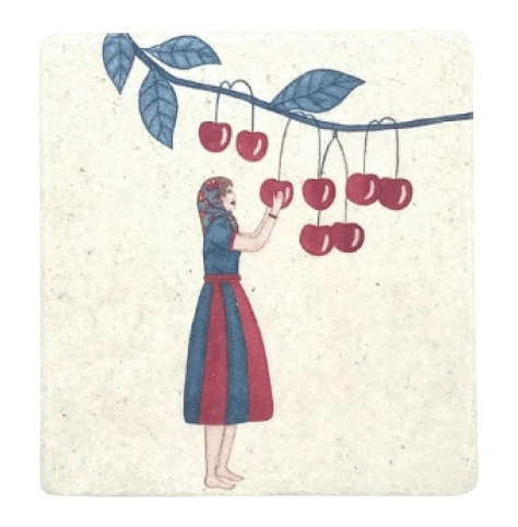 Kachelablage Sweet Cherries Fliese Ablage Sweet Cherries