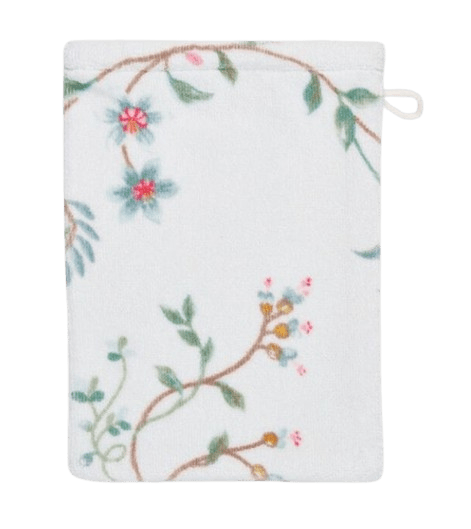 Waschhandschuh Les Fleurs Weiß Pip Studio Waschhandschuh Les Fleurs Weiß