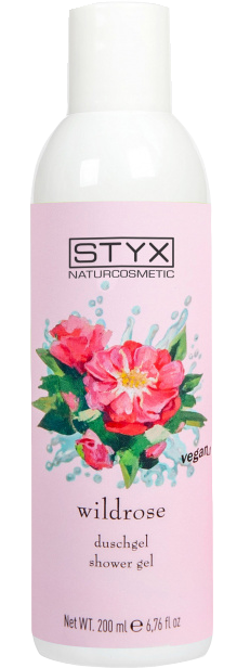 Styx Duschgel Wildrose Styx Duschgel Wildrose ohne Hintergrund