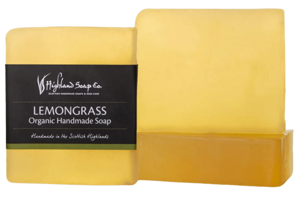 Bio-Glycerinseife Lemongrass Highland Soaps Lemongrass ohne Hintergrund