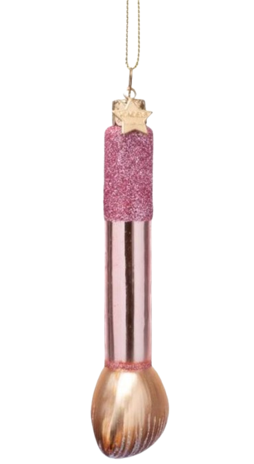 Glasobjekt Make-Up-Brush