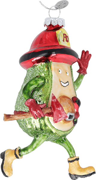 Anhänger Feuerwehr-Avocado