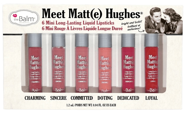 thebalm flüssiger matter lippenstift meet matte hughes