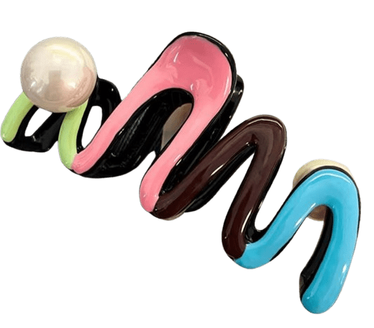 Haarkralle Modern Multi Wolkenseifen Haarkralle Modern Multi