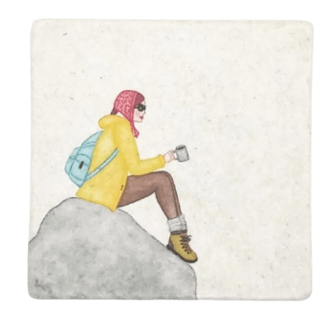 Kachelablage Wanderpause Fliese Ablage Wanderpause