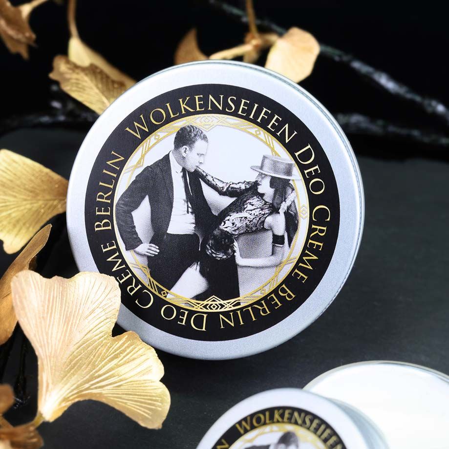 Deocreme Berlin 25 ml Deocreme Berlin 25 ml rechts neben iener gelblichen Blüte