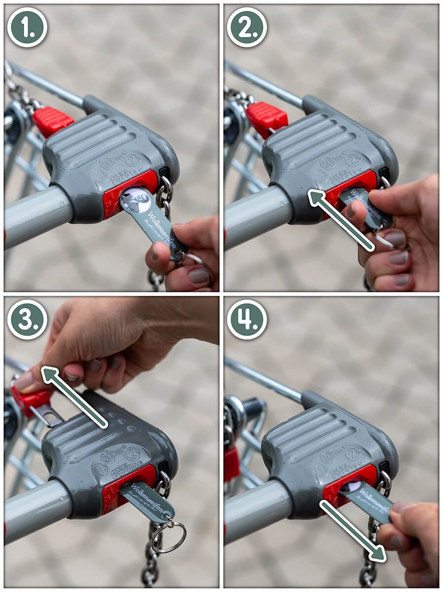 Einkaufswagenlöser Manpower