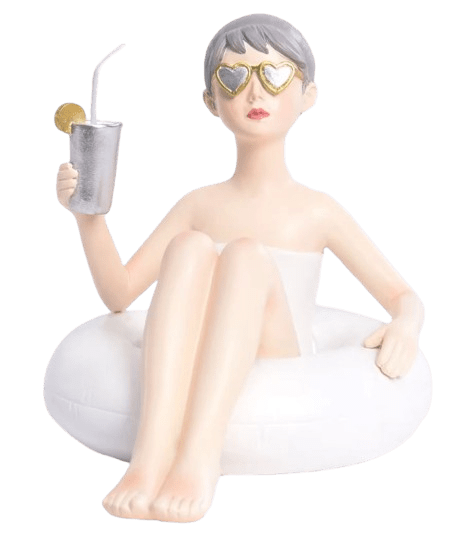 Mädchen im Schwimmring Mädchen im Schwimmring