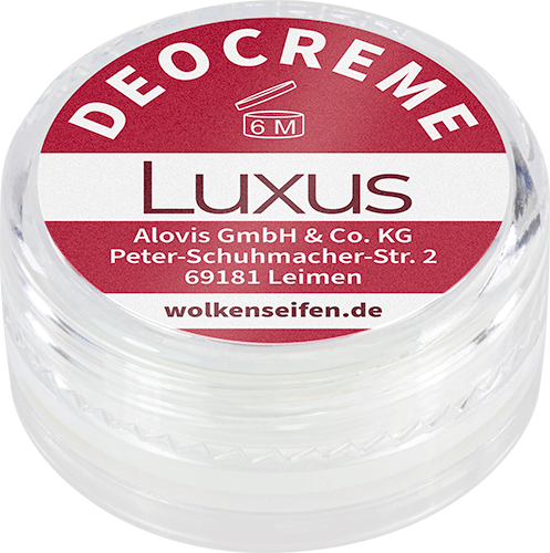 Deocremeprobe Luxus Wolkenseifen Deocreme Probe
